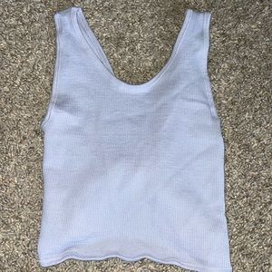 Urban outfitters Seamless cropped twist tank top. Can wear in front or back